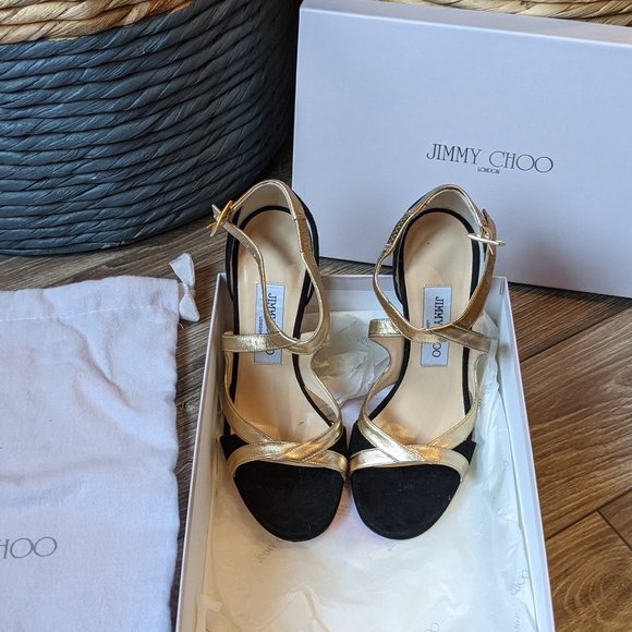 EUC (W36) - JIMMY CHOO Texas Sandal - Picture 2 of 8